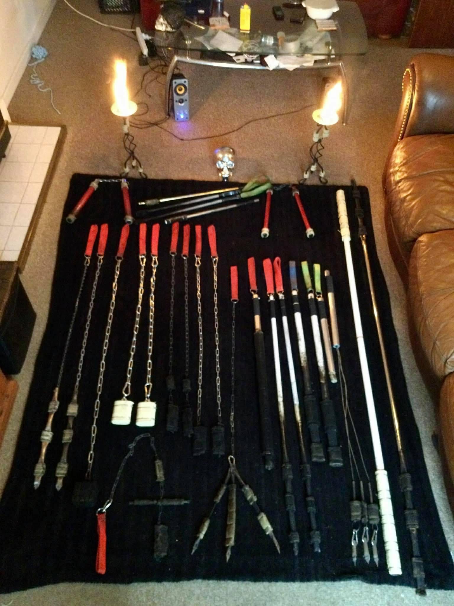 Handmade pyro tools collection